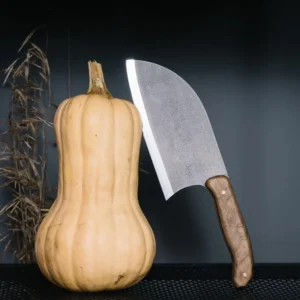 Handmade Serbian knife, bone and meat cleaver, Serbian kitchen For Outdoor Camping