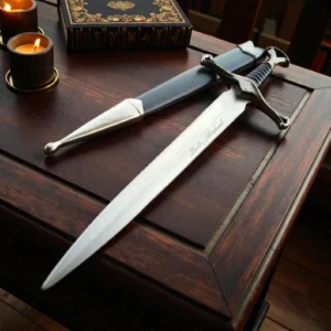 Personalized FANTASY SWORD & SHEATH Knight Dagger 13.5